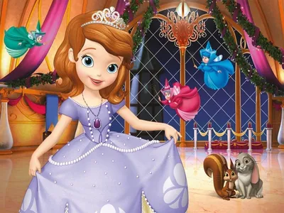 Интерактивная кукла - поющая Принцесса София