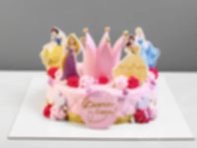 Торт на день рождения принцессы на заказ в СПб | Шоколадная крошка
