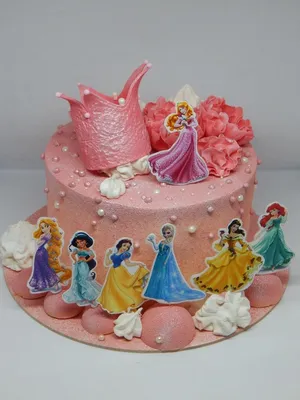 Вафельная или Сахарная картинка «Принцессы Диснея» - на торт, мафин,  капкейк или пряник | \"CakePrint\"™ - Украина