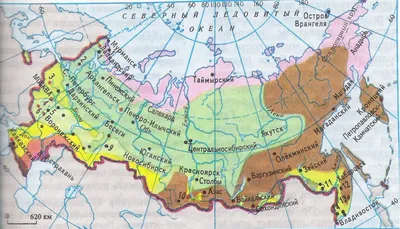 Урок окружающего мира на тему: \"Природные зоны России. Работа с картой\".