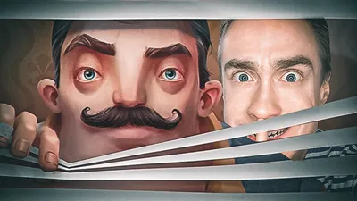 RIDE in the CAR at the NEIGHBOR's HOUSE! Walkthrough ACT 3 the Hello  Neighbor Cartoon horror - YouTube