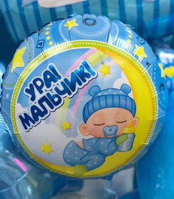 Шары на рождение мальчика Привет, сынок купить в Москве за 10 410 руб.