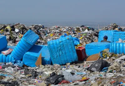 Как борются с проблемой мусора в Коблевской ОТГ (фото) » Новости Коблево и  Николаевской Области