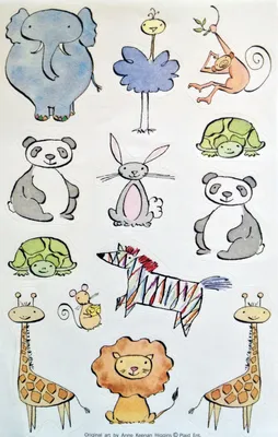 День Рождения Животные Обои Простые Мультфильмы, фон мультика, животное,  Животный фон фон картинки и Фото для бесплатной загрузки