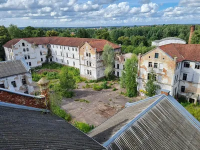 Заброшенная психиатрическая больница Алленберга. Эти стены помнят много  печальных историй | Пикабу