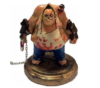 Free STL file 3D Model Pudge from Dota 2 on a stand 🎲・3D print object to  download・Cults