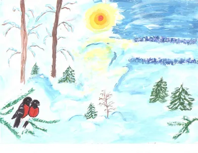 Какие образы в стихотворении \"Зимнее утро\" Пушкина 6 класс?