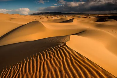 Какова толщина слоя песка в пустынях? | Пикабу