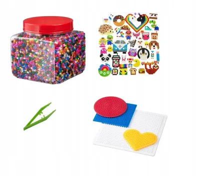 Pyssla (Colorful Beads) [IKEA] | eBay