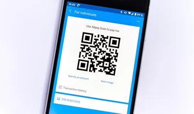 Виниловая наклейка \"Вконтакте QR-код\"