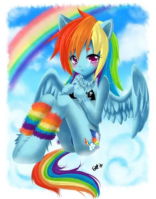 Раскраска Май Литл Пони (My Little Pony) для самых маленьких Радуга Дэш А5  - Акушерство.Ru