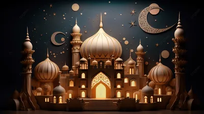Красивые исламские картины конструируют Mubrak Eid, приветствие фестиваля  Kareem Ramadan Иллюстрация штока - иллюстрации насчитывающей торжество,  карточка: 113881482