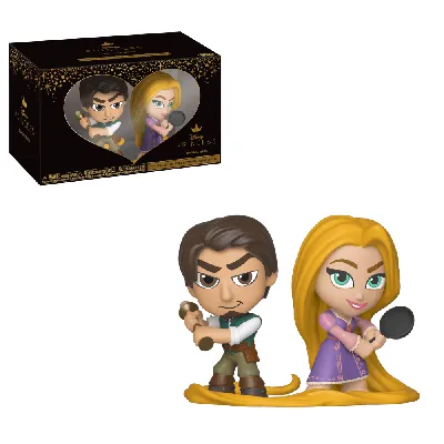 Фигурка Рапунцель и Флинн Райдер (Rapunzel and Flynn mystery minis 2-pack)  Фанко ПОП Россия из мультика Tangled — Funko POP Russia