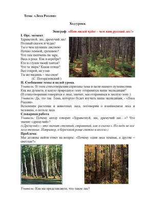 Calaméo - Урок Леса России