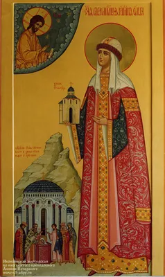 Икона Святой Ольги | Иконописная мастерская Радонежъ