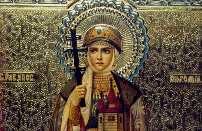 Святая равноапостольная княгиня Ольга – заказать икону в иконописной  мастерской в Москве