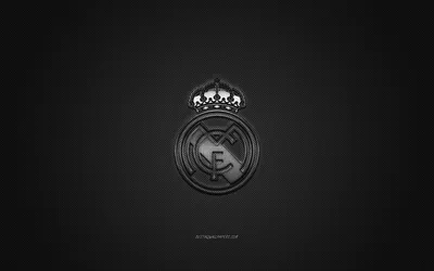 Логотип Реал Мадрид на темном фоне: обои, фото, картинки на рабочий стол в  высоком разрешении