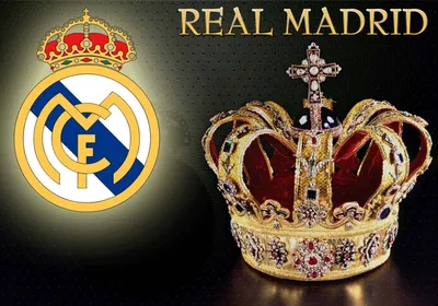 Обои логотип Реал Мадрид, Реал С Ф, эмблема, лого, гребень - картинка на рабочий  стол и фото бесплатно