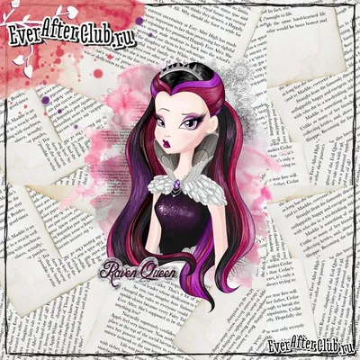 Раскраска Ever After High: Рейвен Квин | Раскраски для детей печать онлайн