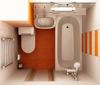 Ремонт ванной комнаты под ключ в хрущевке в Москве