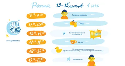Режим дня частного детского сада в Москве - Развитие XXI век