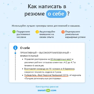 Резюме онлайн - составить резюме по шаблону 2024 года