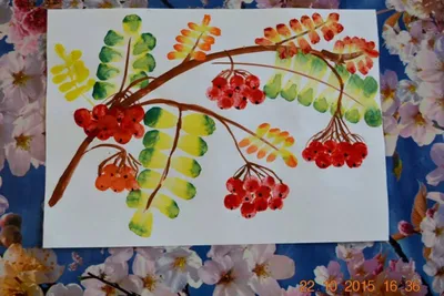 Вятские картины на холсте \"Осень красный ягоды Рябина\" на подрамнике /  декор для дома / интерьер / на стену | AliExpress