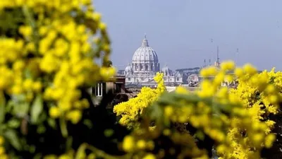 Фото «Вид на Рим с холма Яникул» из фотогалереи «Рим -Флоренция. Март  -апрель