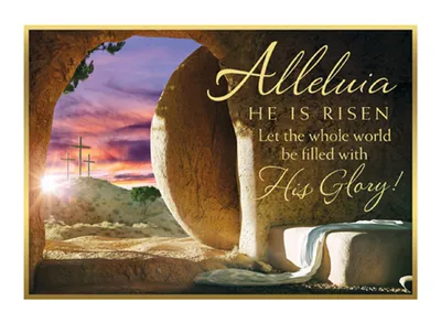 Sisters of Carmel: Alleluia He Is Risen Easter Card