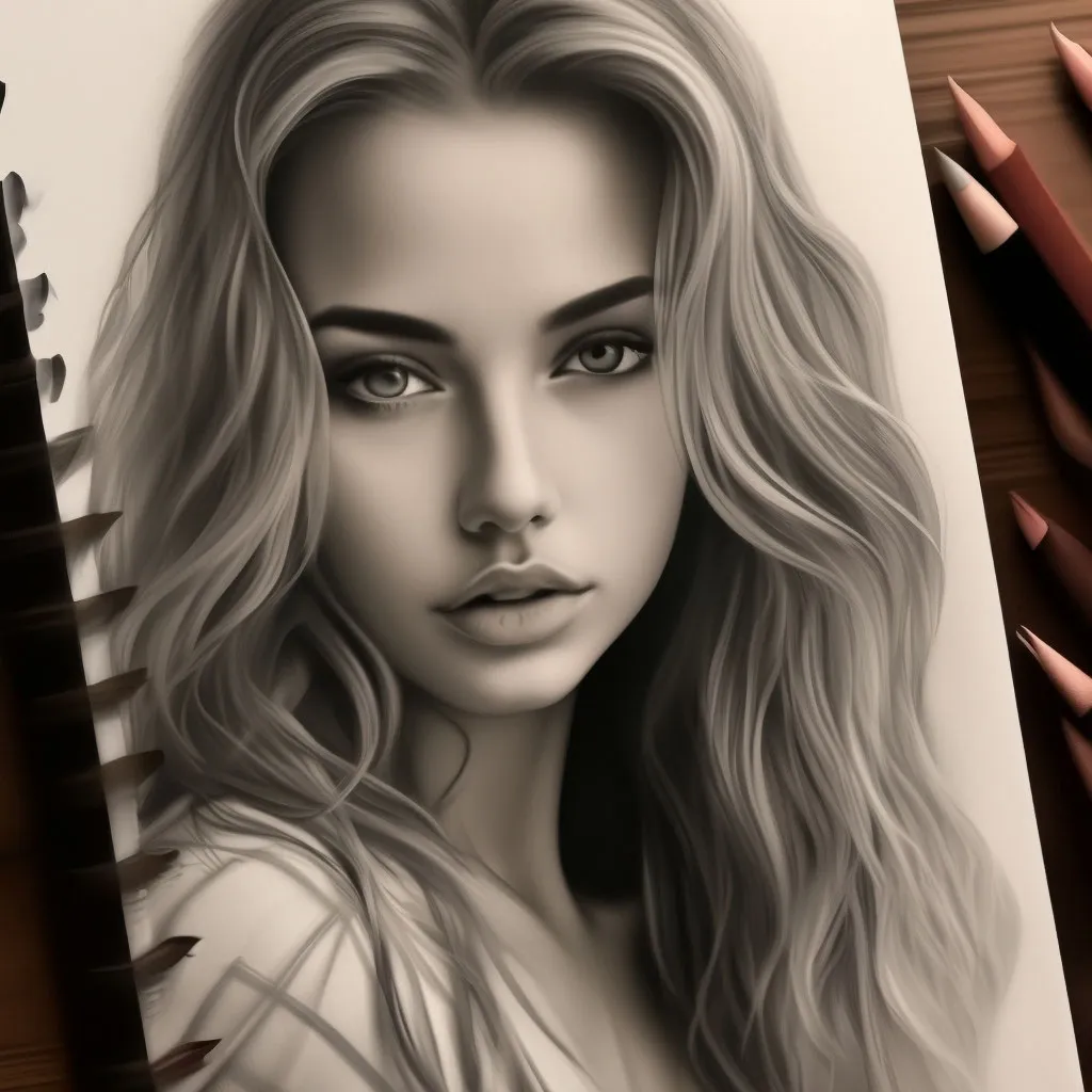Красивые рисунки девушек