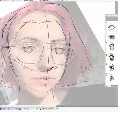 Рисуем аниме-портрет по фотографии с помощью XP-PEN