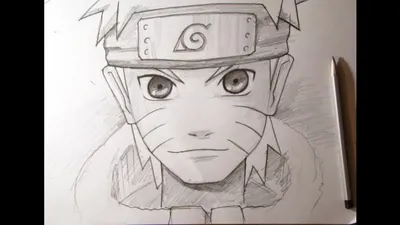 Как нарисовать аниме. Наруто. Naruto - YouTube