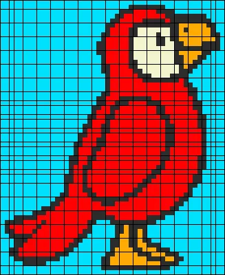 Уэнздей Wednesday Как рисовать по клеточкам Простые рисунки How to Draw  Pixel Art - YouTube