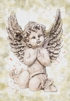 Ангелочек рисунок андреев - 62 фото