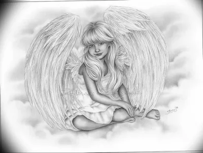 Раскраска ангелочки . Картинки ангелочки печатаем или раскрашиваем онлайн.  Интересные раскраски.