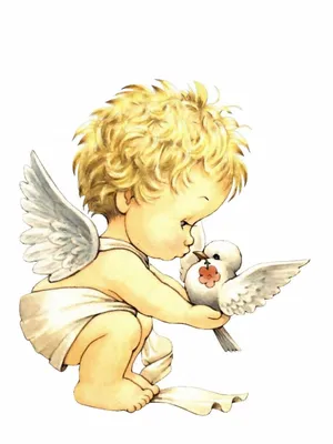 Пин от пользователя Александра Д на доске ангел | Детские картины, Детские  рисунки, Ангелочки