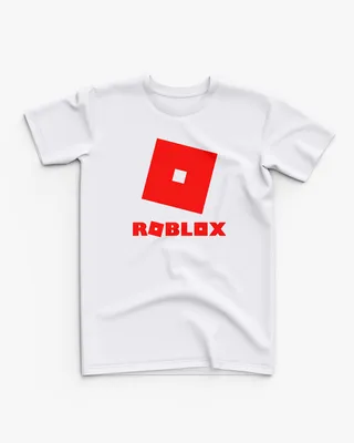 Футболка дитяча з принтом Логотип квадрат Roblox