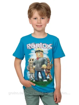 Футболки Роблокс - купить футболки с принтом и надписью игры Roblox