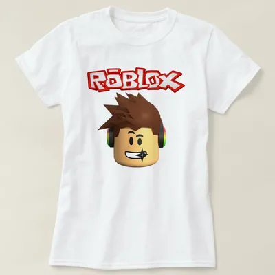 Футболка Roblox Роблокс 50% хлопок детские и взрослые размеры | AliExpress