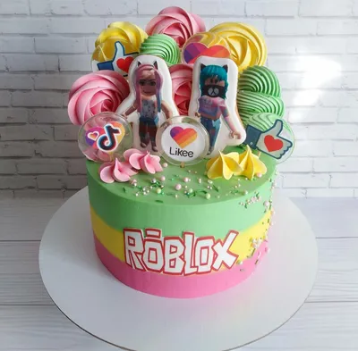 Нежно розовый торт - ROBLOX 🎂💗.... - _delicious_dessert__ | Facebook