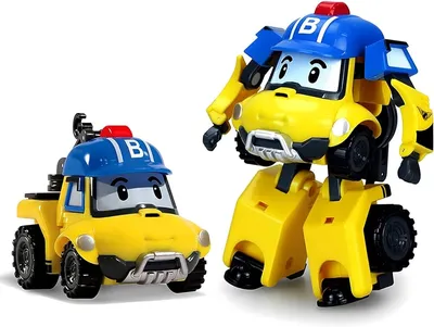 Robocar Poli Robot Rescue Team Figure 3 pcs Set Wind Up Toy