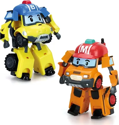 12pcs/Box Korea Robocar Poli Anime Action Figure Toys Robocar Poli Pul -  Supply Epic