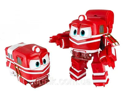 Робот поезд трансформер Альф (Robot trains) - купить недорого в  интернет-магазине игрушек Super01