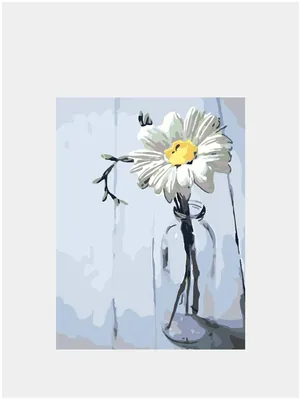 Картина по номерам на холсте 40x50 см Ромашки по цене 879 ₽/шт. купить в  Москве в интернет-магазине Леруа Мерлен