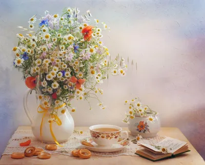 Ромашковое утро, Цветы и подарки в Дмитрове, купить по цене 1600 RUB,  Авторские букеты в Салон цветов Орхидея с доставкой | Flowwow