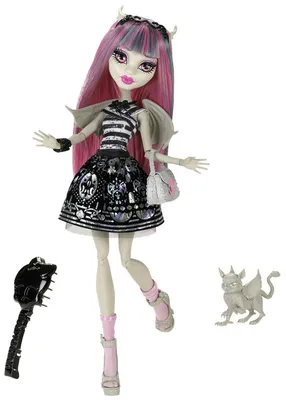Кукла Monster High Рошель Гойл с питомцем, 27 см, X3650 — купить в  интернет-магазине по низкой цене на Яндекс Маркете