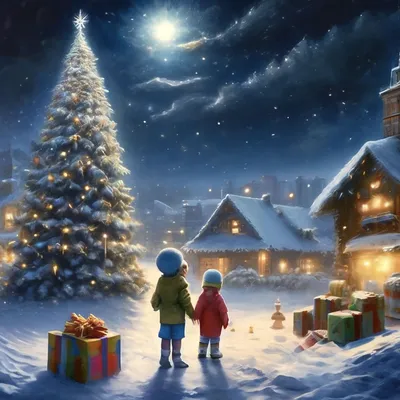 Рождественские дети» — создано в Шедевруме