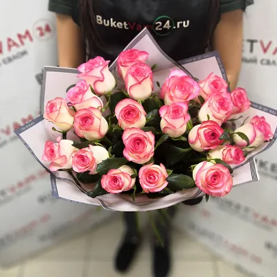 Доставка цветов \"Нежно-розовые кустовые розочки\" - Доставкой цветов в  Москве! 21329 товаров! Цены от 487 руб. Цветы Тут