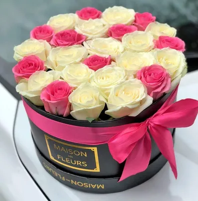 Купить цветы в коробке с доставкой по Москве - 777flowers.ru