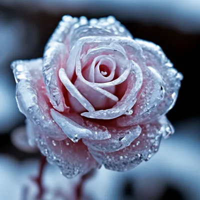 Схема вышивки «Розы зимой. Хамальян С.С.» (№2452454) - Вышивка крестом